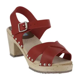 Mia Gertrude platform leather clogs size 36/6 thumbnail 1