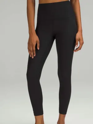 Lululemon Align Ribbed High-Rise Pant 25" Black thumbnail 2