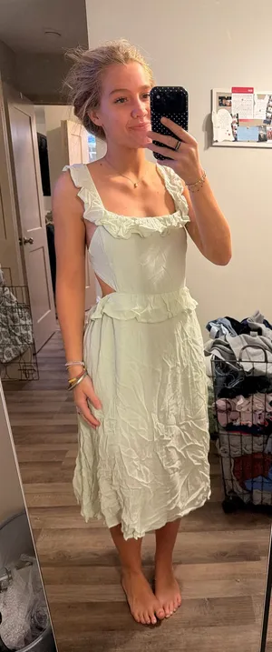 Mint Green Sun Dress thumbnail 1