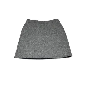 Talbots Gray‎ Herringbone Wool Blend Skirt 16P Petite Office Interview Lined thumbnail 2