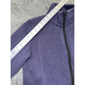 Lululemon Women's Insculpt Jacket Full Zip Track Navy Blue Size 10 thumbnail 7