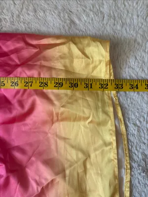 Lulus Dela Light Pink Ombre Satin Mini Dress Size XL NWT Party Sexy Glam Wedding thumbnail 8
