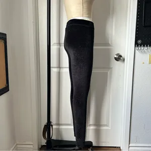 PINK Victoria's Secret Black Sparkle Leggings thumbnail 2