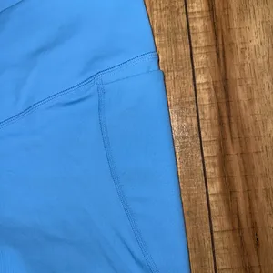 Fabletics Light blue bike shorts thumbnail 2