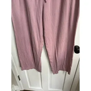 Koolaburra by UGG Women Sandwash Interlock Wide‎ Leg Pants Faded Rose size XL thumbnail 4