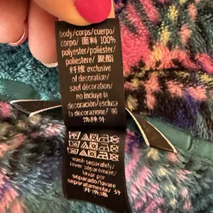 Victoria's Secret Cozy Short Plush Bath Robe Green Pink Plaid Medium/Large thumbnail 9