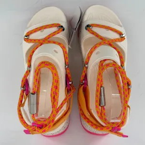Crocs Hiker Xscape Festival Sandals Chalk White Women 8/Men 6 Colorful Platform thumbnail 4