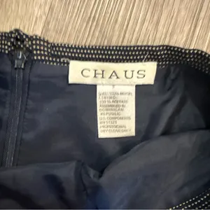 Chaus Black and White Textured‎ Pencil Skirt thumbnail 2