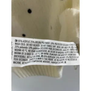 English Factory Polka Dot Knit Sweater Tank Cream with Black Sleeveless Large thumbnail 5