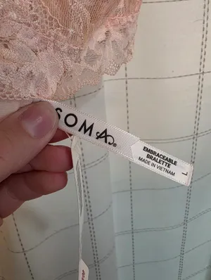 Soma Embraceable Signature Lace Back Detail Bralette thumbnail 3