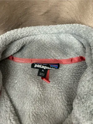 Patagonia Re-Tool Snap T fleece with orange accents‎ size xl thumbnail 6