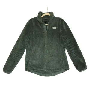 THE NORTH FACE Osito Fleece Jacket Women M Forest Green Outdoor Athletic Travel thumbnail 2
