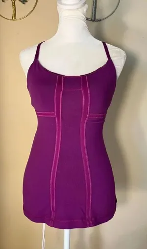 Lululemon Potion Purple Mynah Tank Top Size 4 thumbnail 1
