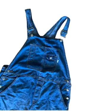 Vintage y2k Maternity Denim Overalls 🔥 thumbnail 2