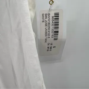 SoulCycle San Jose Unisex Small White Logo Tank Top NWT Spin Fitness thumbnail 3