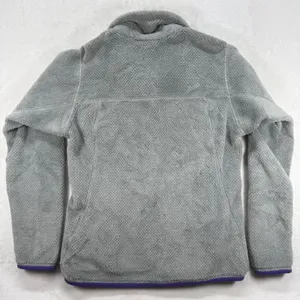Patagonia Fleece Re-Tool Snap-T Pullover Gray Purple Polartec‎ Thermal Pro S thumbnail 8