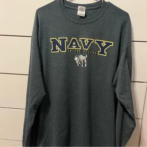 Gildan United States Navy Long Sleeve Tee thumbnail 2