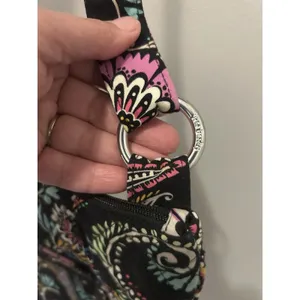Vera Bradley Quilted Crossbody Purse Bandana Swirl Pattern Shoulder Bag Tote thumbnail 3