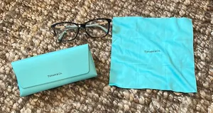 Tiffany & Co. Eyeglasses with Case and Cloth thumbnail 1