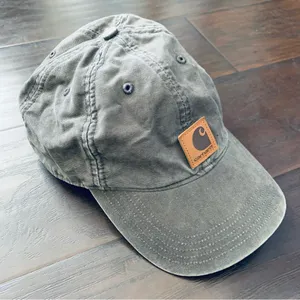 Carhartt Classic Asphalt Gray Cotton Canvas Cap Baseball Hat for Women thumbnail 3