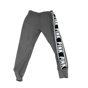 Victoria's Secret PINK Women's Gray Skinny Track Sweatpants Size M thumbnail 2
