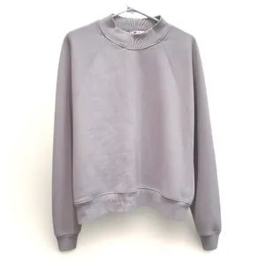 AGOLDE Tarron Mock Neck Sweatshirt Women's Medium Made USA Minimalist‎ Luxe thumbnail 3