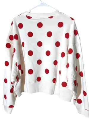 Polka Dot 2 Piece Set – Zenana Fleece Pullover & Shorts thumbnail 5