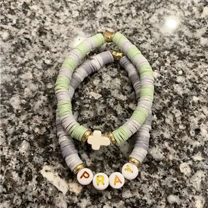 Clay Bead Bracelet Sets thumbnail 4