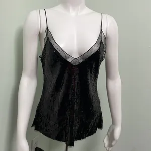 Free People Black Sequin Eras Tour Cami Tank Top thumbnail 4