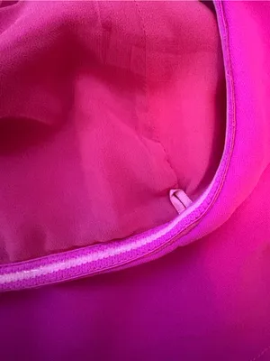 NWT Sugarlips Fuchsia Pink Strapless Ruffle Jumpsuit Size L thumbnail 6