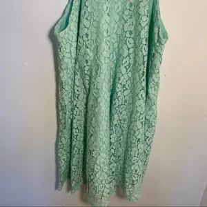 Altar'd State Women's Size Medium Alanna Pearl Sleeveless Swing Dress Mint Green thumbnail 6