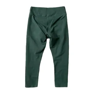 Pact On The Go-To Cropped Legging Organic Cotton Dark Green Size Small thumbnail 4
