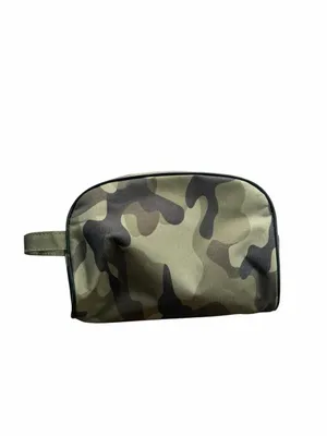 Camo Travel Toiletry Bag Camouflage Makeup Cosmetic Zipper Pouch Case 8.5"x5.5" thumbnail 4