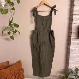 UPWEST Linen Jumpsuit‎ Green thumbnail 5