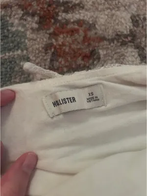 hollister white lace dress thumbnail 3