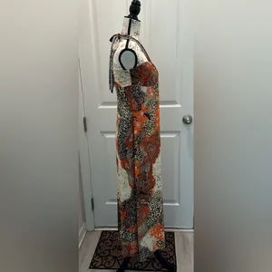 Mlle Gabrielle Halter Maxi Dress thumbnail 4
