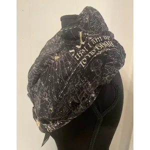 NWT Harry Potter Marauders Map 'I Solemnly Swear' Infinity Scarf Azkaban Book 3‎ thumbnail 2