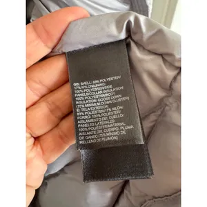 The North Face women's silver gray puffer size medium thumbnail 10