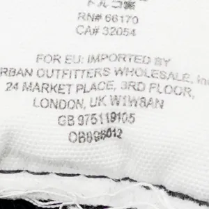 Free People Women Denim Jacket XS Black Grunge‎ Indie Rock Trucker Western Urban thumbnail 12