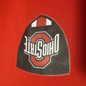 Nike Ohio State University Buckeyes Women's Large Red Crewneck Sweater Pullover thumbnail 3