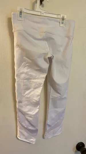 White Alo 3/4 length leggings thumbnail 1