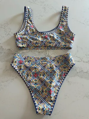 Cupshe Floral Bikini thumbnail 2