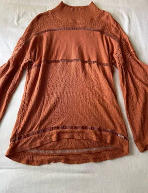 Free People Burnt Orange Detail Tunic thumbnail 1