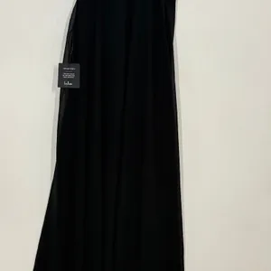 Lulus Ravishing Charm Maxi Dress Size Small‎ Black Ruffled Wrap High Low NWT thumbnail 11