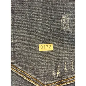 Lovervet by Vervet Wide Leg Jeans Womens 25/1 Dark Wash Raw Hem High Rise LV1353 thumbnail 8