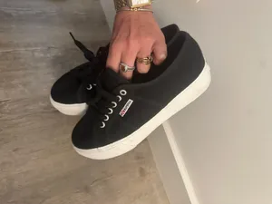 Black Superga Platform 2790 Nappa Sneakers thumbnail 4