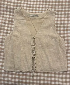 Abercrombie Linen Top thumbnail 1