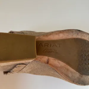 Ariat Women’s Two24 Fender Fringe Suede Ankle Boots Tan thumbnail 8