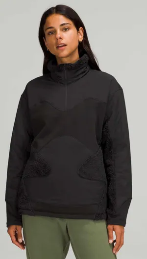 Lululemon Fleece Insulated Pullover Jacket Size 8 thumbnail 1