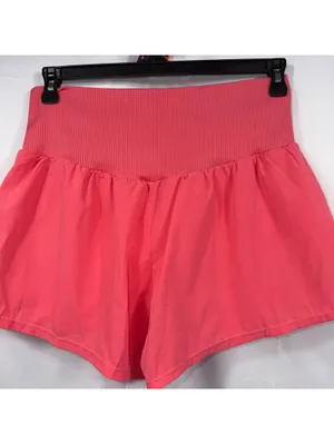 JoyLab Women’s Athletic Running Shorts Size Large Pink Flowy Activewear thumbnail 5